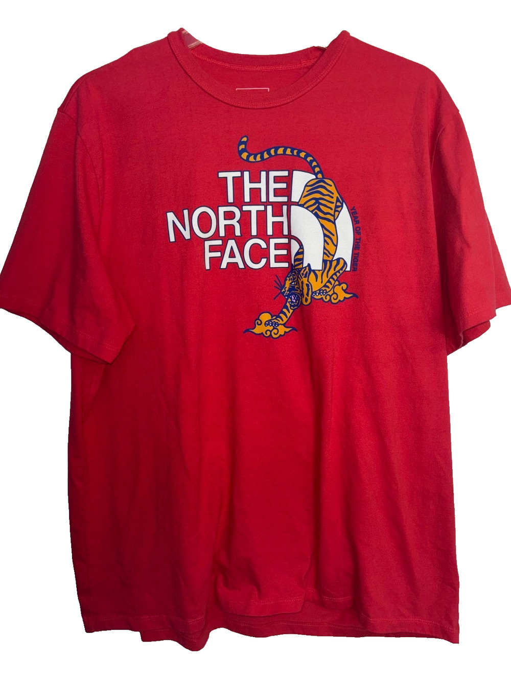 The North Face Shirt Mens XXL Red Year of the Tiger Chinese New Year Graphic Tee